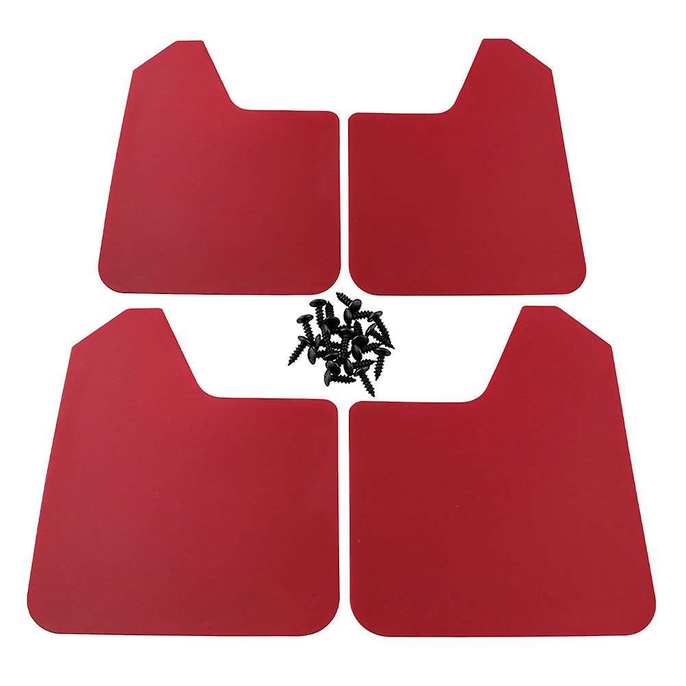 MF12 BAS BLK Universal Car Mud Flaps Splash Guards Mudguards with Screws