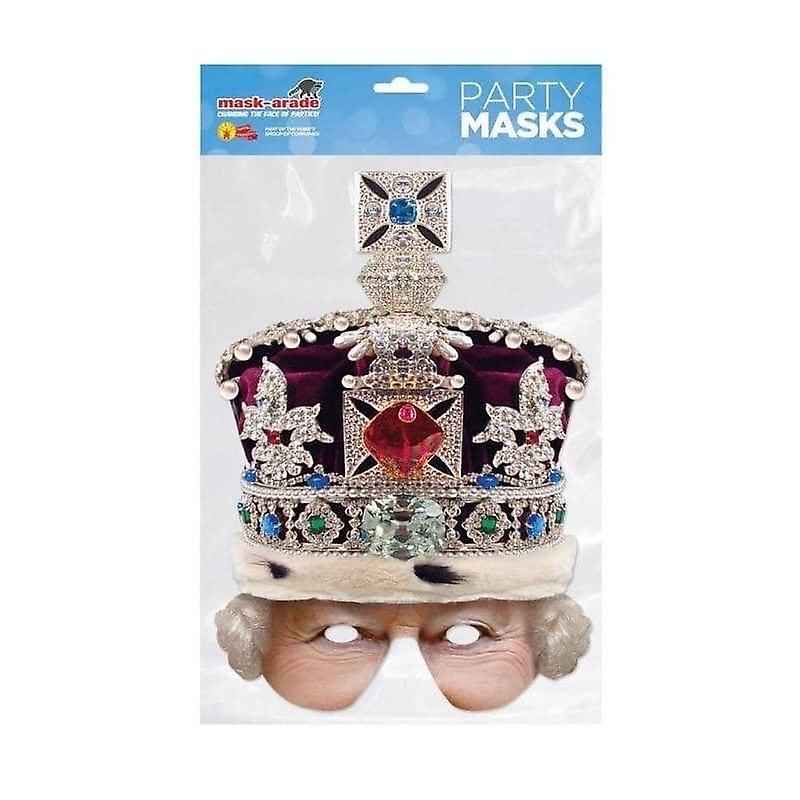 Crowned Queen Half Mask Queen03