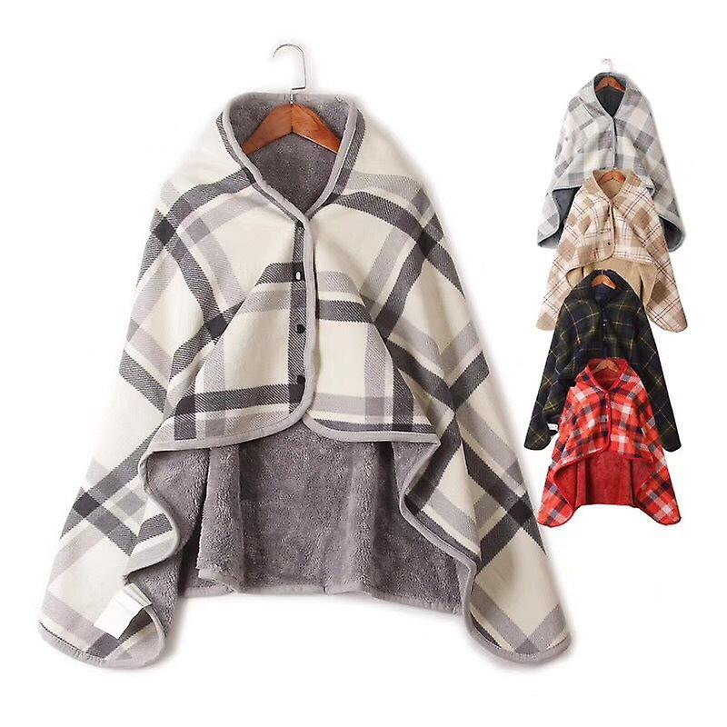 Electric Heated Throw Blanket Fast Heating Pads Super Cozy Soft Large Multifunctional Shawl Blanket Knitting