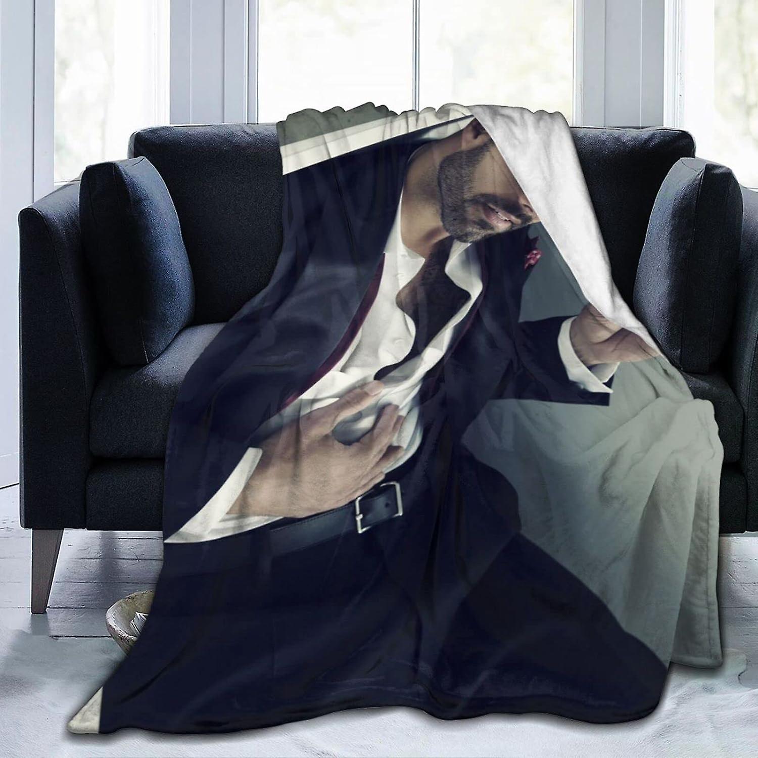 Ricky San Juan Martin Flanellfilt Sängkläder Fleecefilt Mjuka Thow-filtar Luftkonditioneringsfilt För Soffa Soffa Vardagsrum Sovrum ABD32131