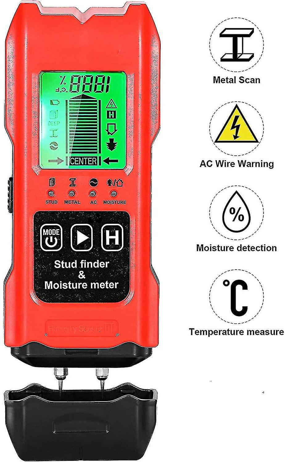 7 In 1 Digital Construction  Detector, Electric Metal Detector, Power C