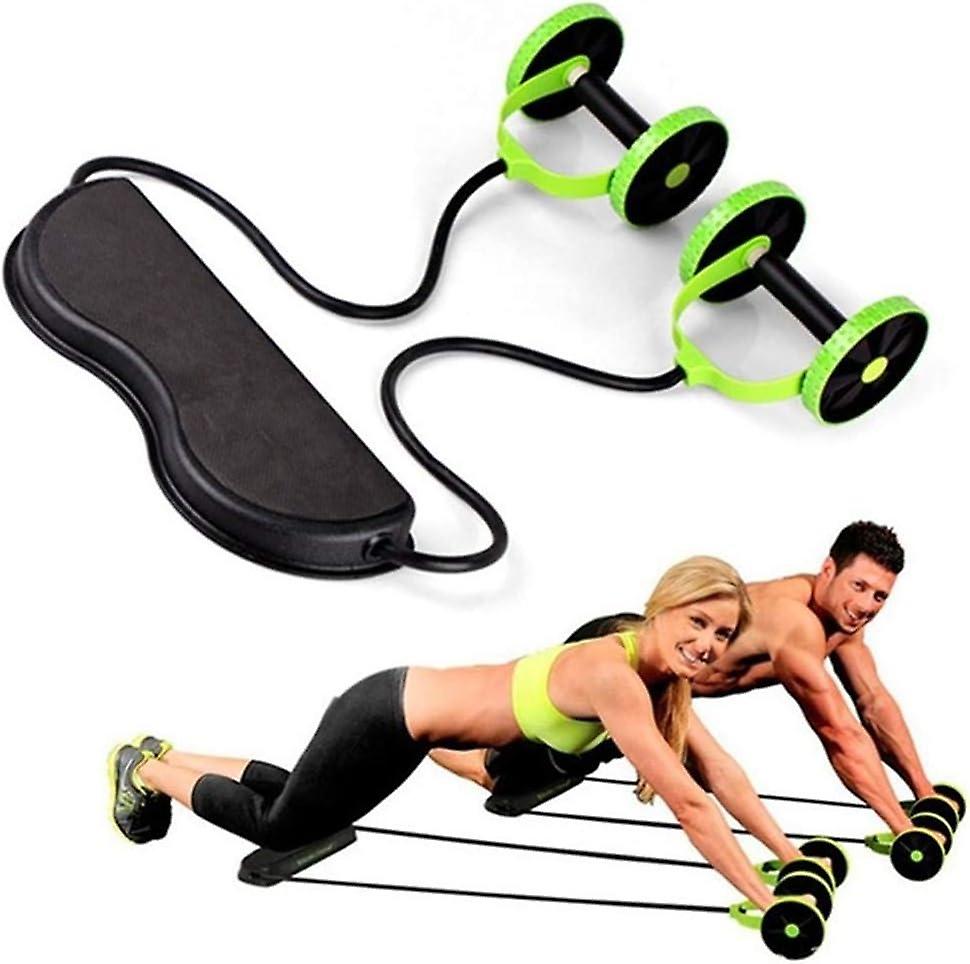 Pull Up Abdominal Muscle Wheel, Abdominal Elastic Resistance Rope Tool, Bodybuilding Machine, Streng