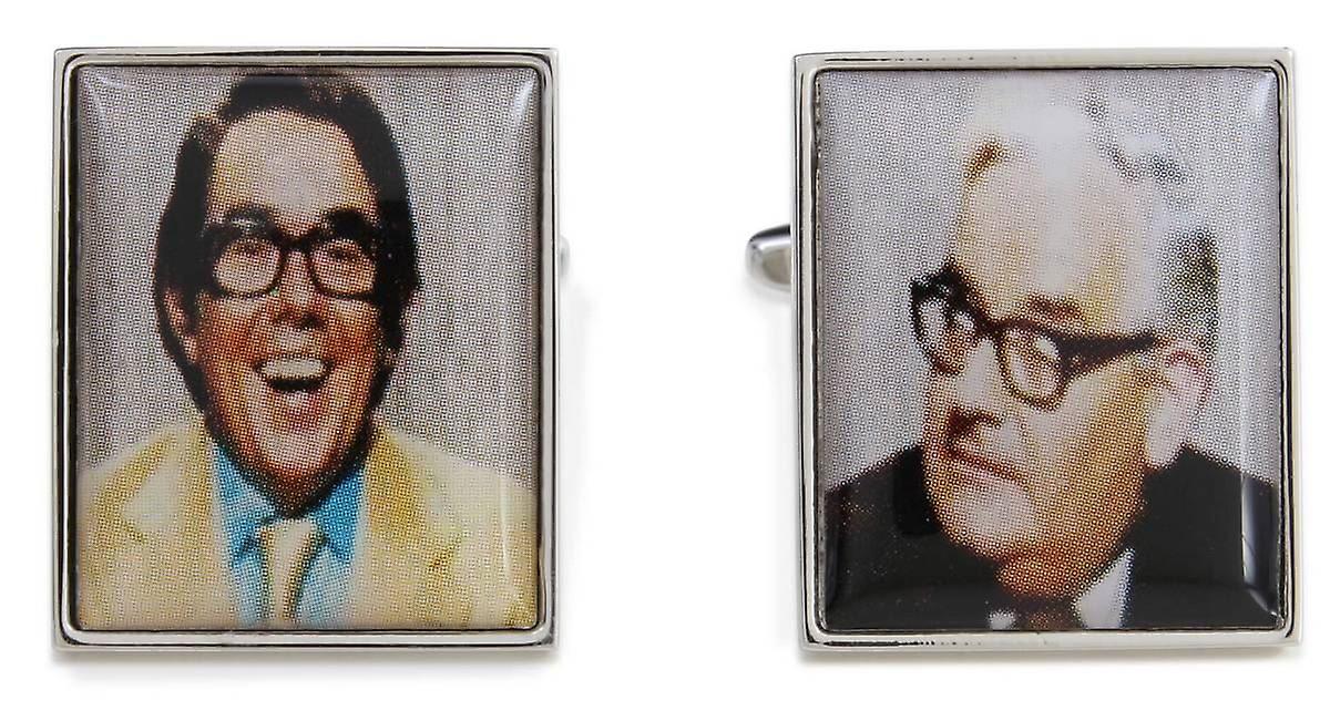 David Van Hagen Ronnies Cufflinks - Silver