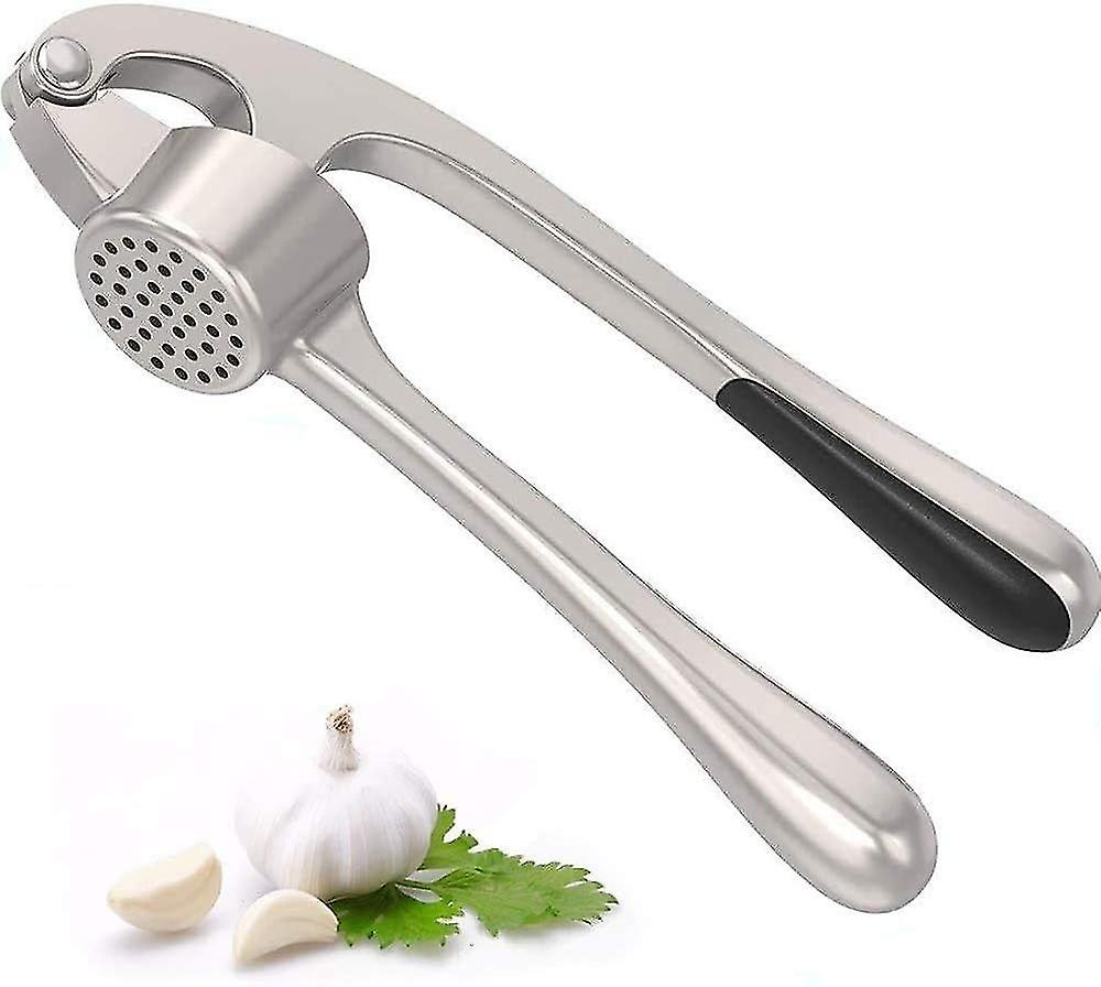 Garlic Press Crusher Professional Stainless Steel Mincer Heavy Duty, Rust Proof Presser, Rust Cutter