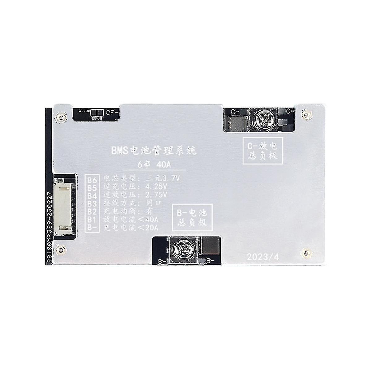 6s 40a Ternary Board 24v Char And With Volta Ba Bms F