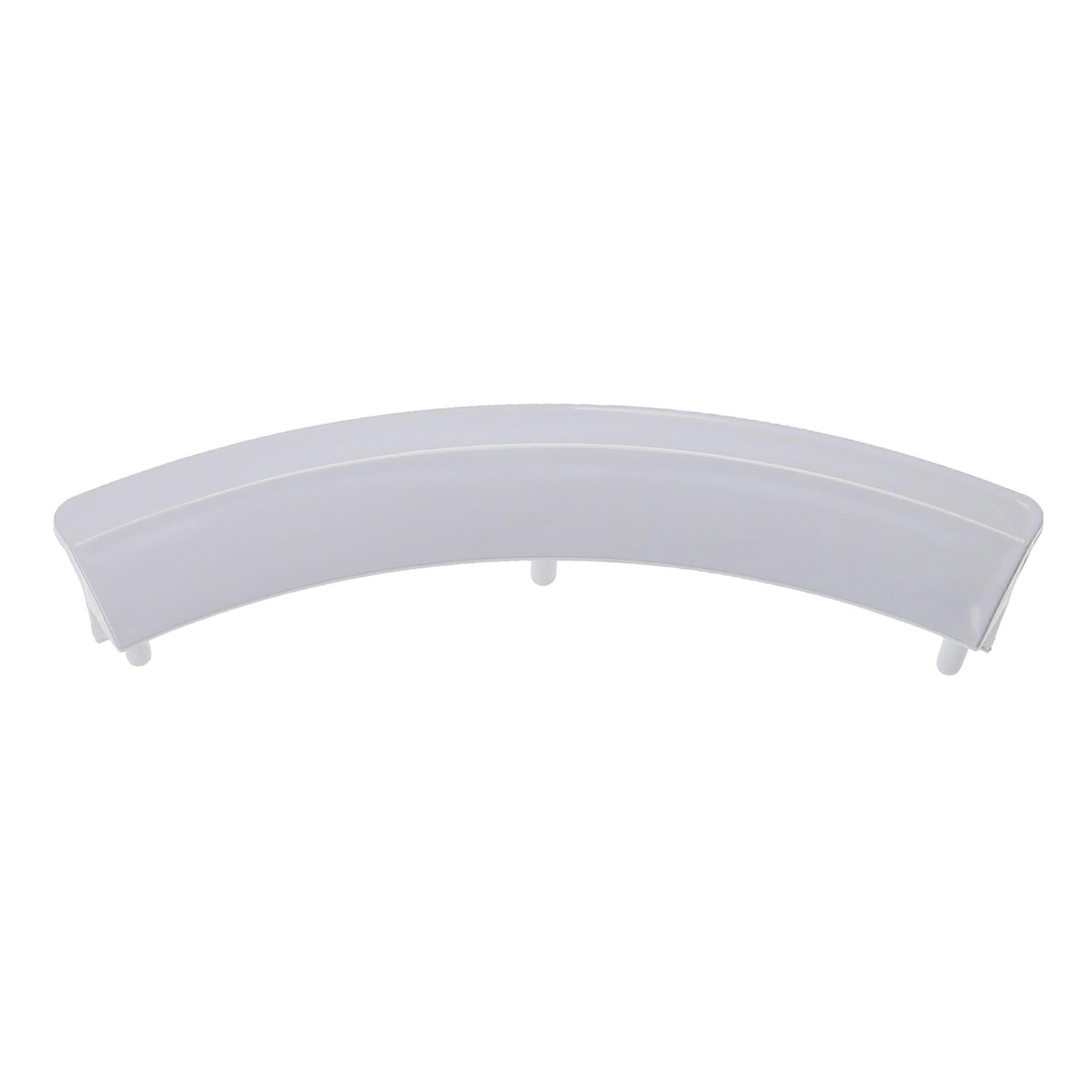 vhbw Türgriff kompatibel mit Siemens WT46E371EX, WT46E370EX, WT46E364DN, WT46E370NL, WT46E370FG, WT46E363DN, WT46E362DN Trockner Kunststoff Weiß