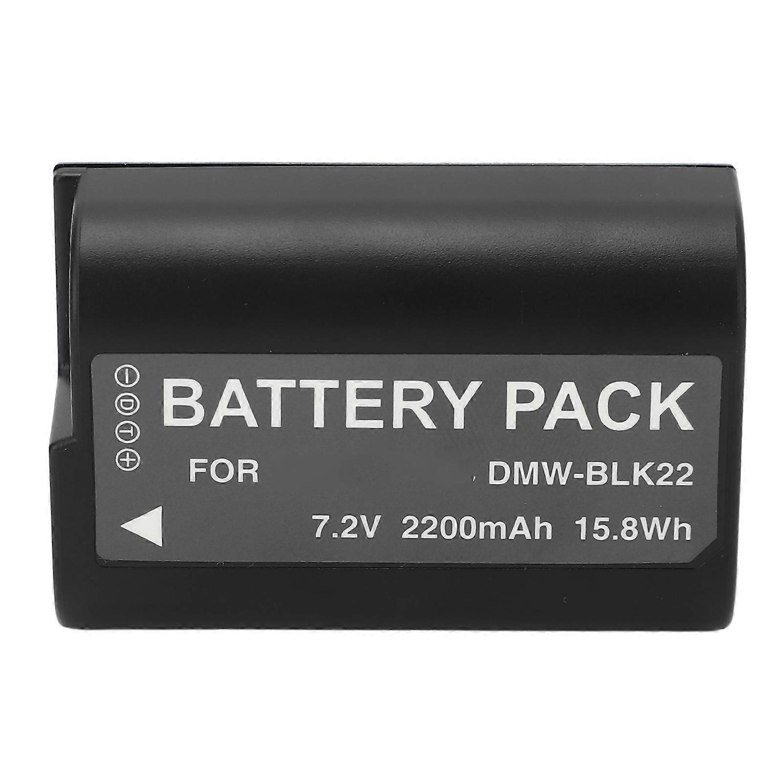 DMW BLK22 Battery Digital Camera Battery for DCS5 DCS5 II DCS5 IIX GH5 II GH6 S5II S5IIX S5M2 S5M2X GH5M2 NO.5647