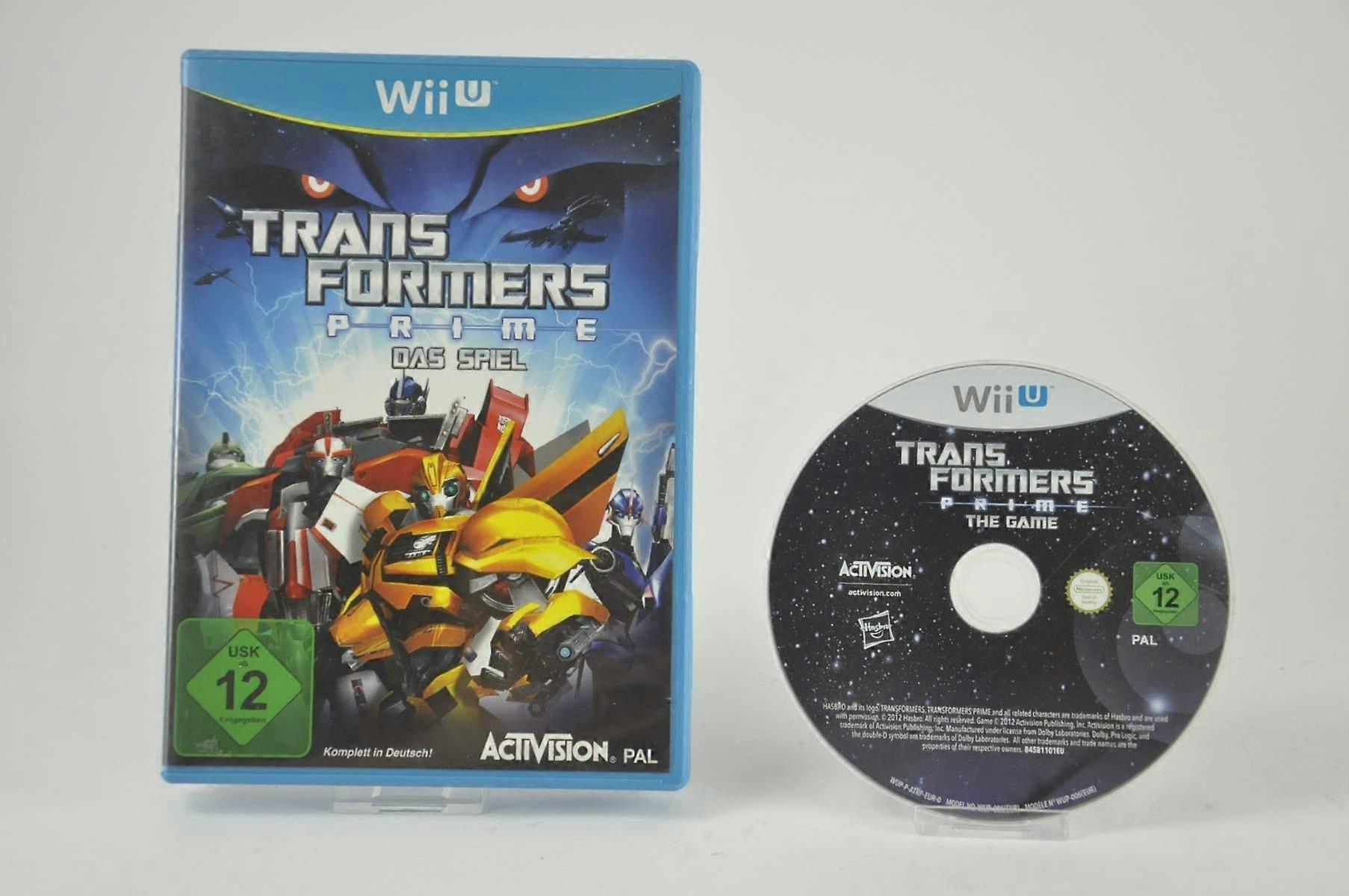 Transformers Prime - Nintendo Wii U - PAL - New & Sealed