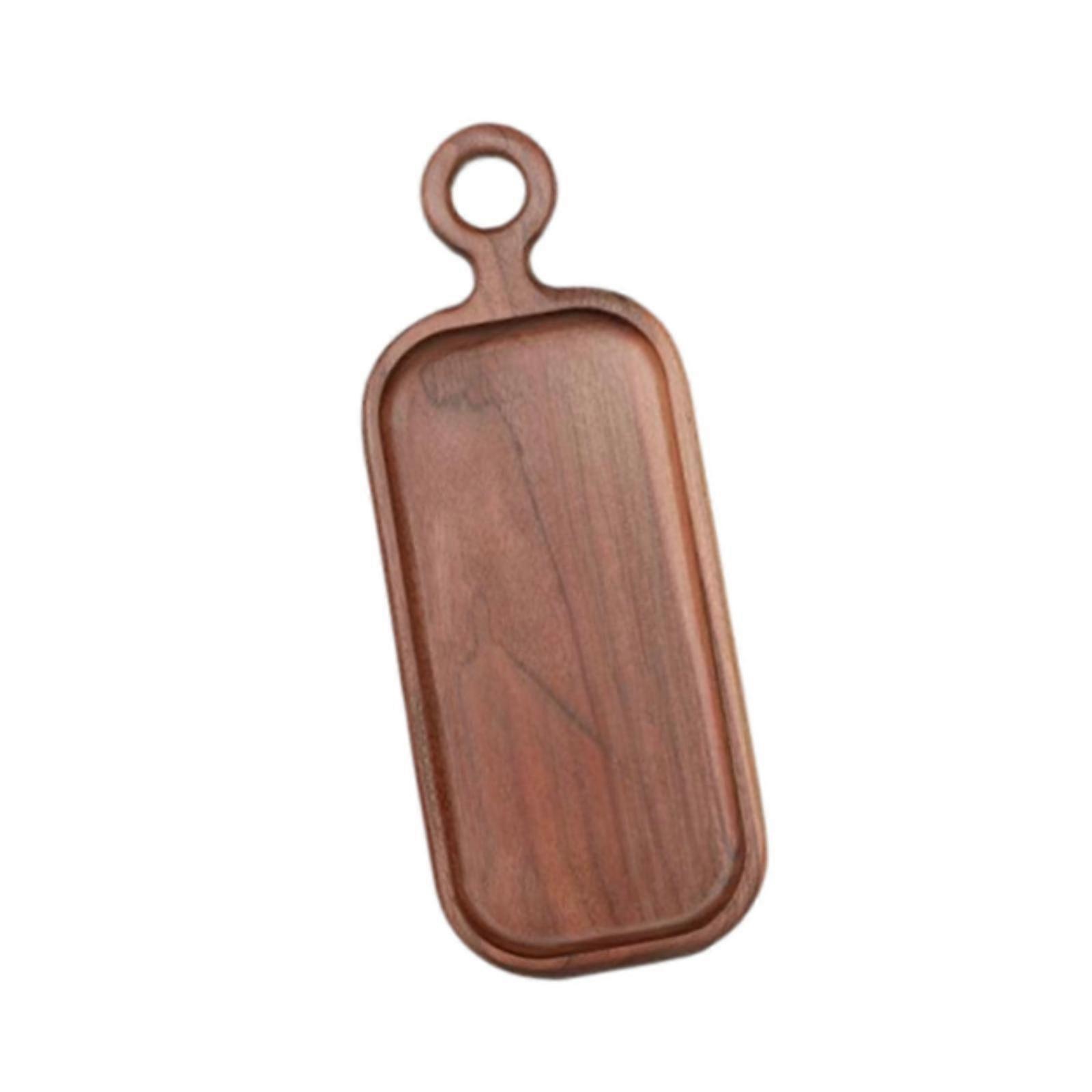 Paddle Cutting Board with Handle Chopping Board for Cheese Fruits Vegetables 27cmx18cm