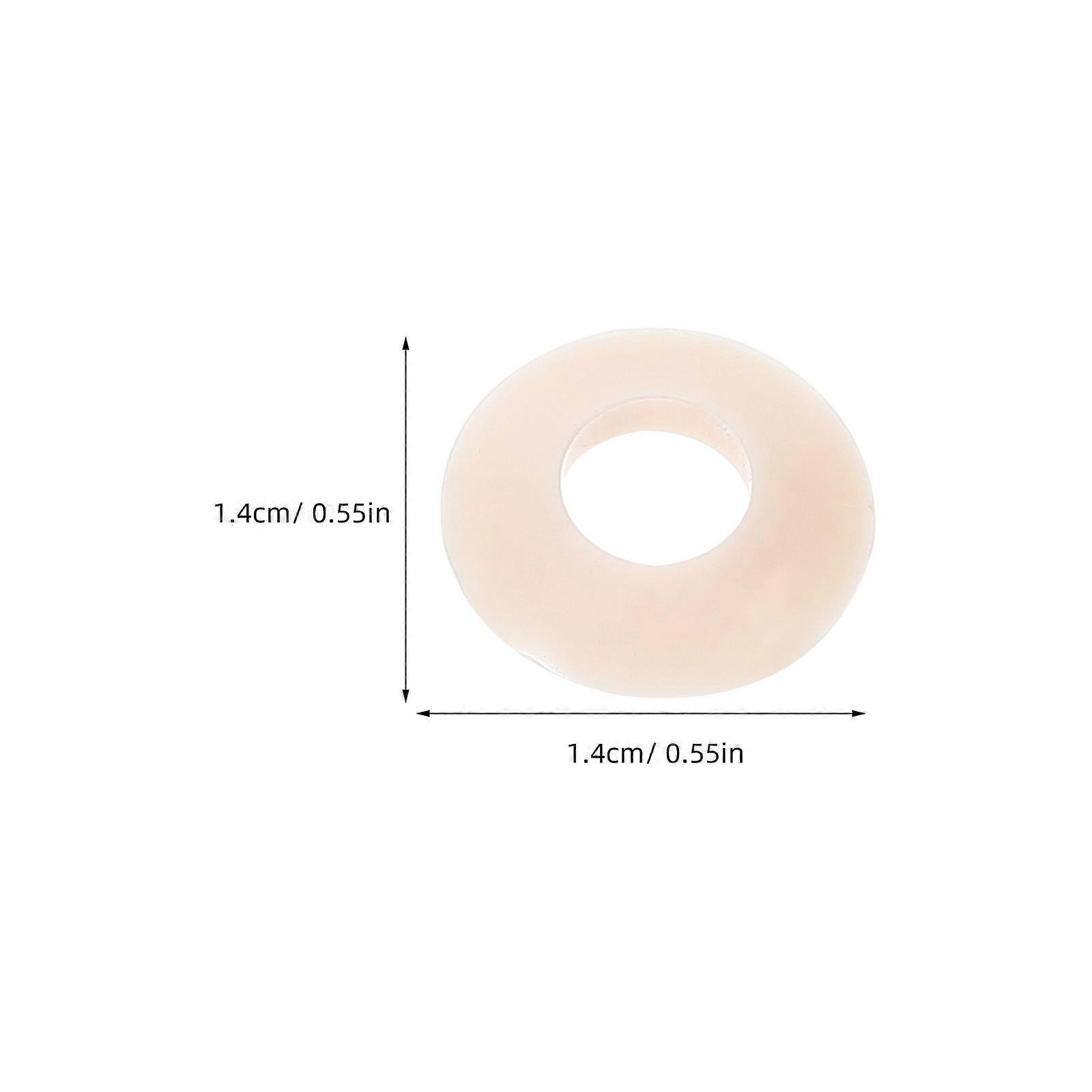 1 Set of Replaceable Guitar Gasket Small Tuner Washer Guitar Tuning Peg Gasket with Screws