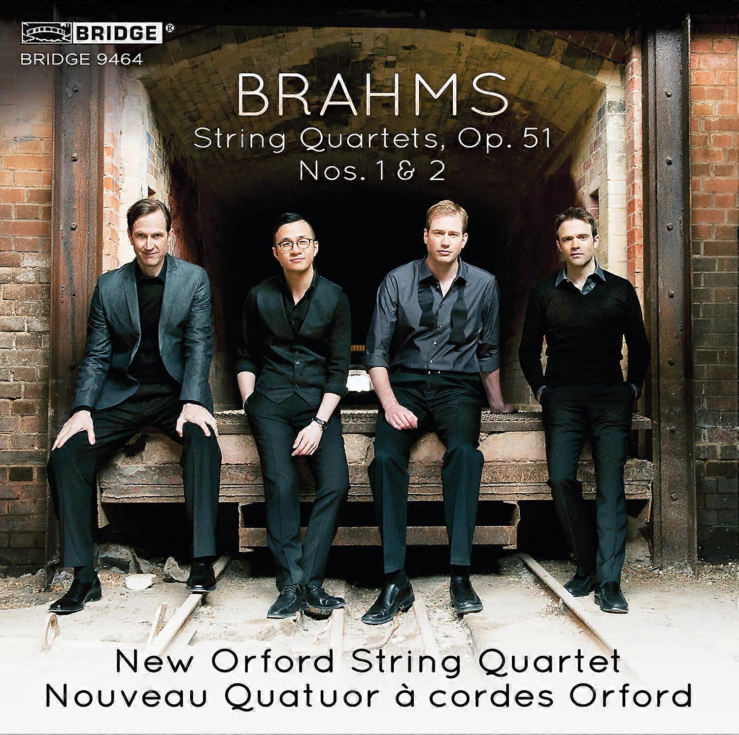 Brahms,Johannes / New Orford String Quartet - Brahms: String Quartets Op. 51 - Nos. 1&2  [COMPACT DISCS] USA import