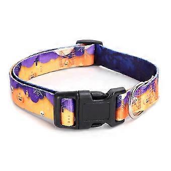 Halloween Pet Collar leashes Adjustable Size For Small, Medium And Large Dogs