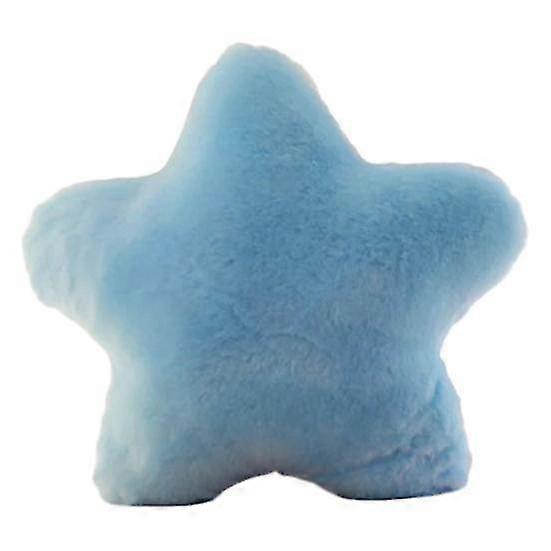 Fluffy Star Cushion Soft Furry Design Pp Cotton Filling Unique Vibrant Atmosphere Home Decoration Pillow