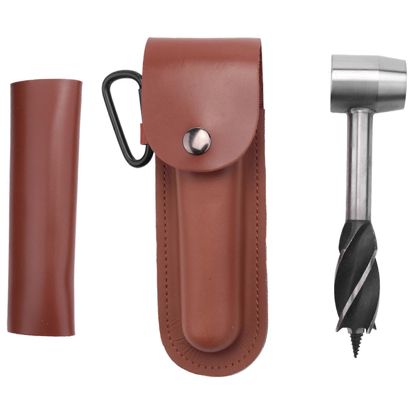 Hand Wrench, Eye Wood Manual Hole Maker, Gear Multitool for Camping, and Outdoor