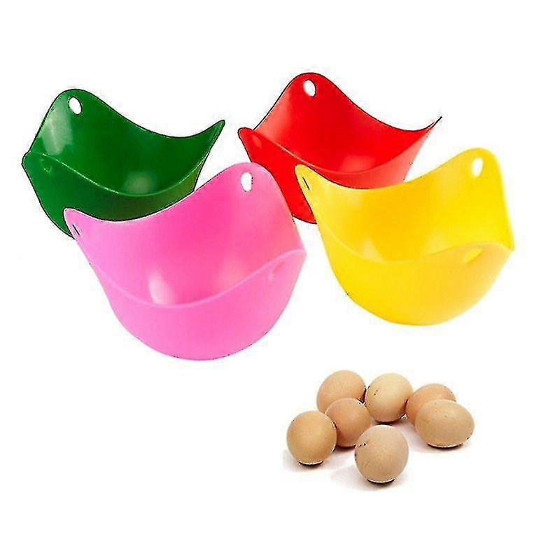 1x Silicone Egg Poacher Cook Kitchen Cookware Poached Baking Cup