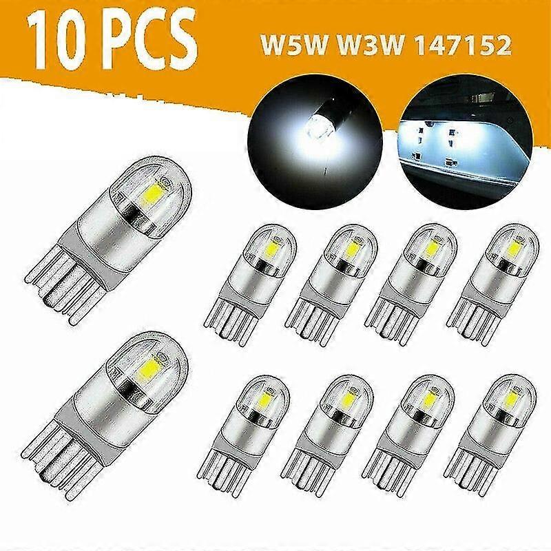 AGLINT T10 LED-lampen CANBUS Foutloos W5W 501 194 168 Wedge Vervanging voor Auto Interieur Verlichting Zijlicht Dome Boot Kaart Trunk Nummerplaat Positie Licht Wit 8 STKS AGLINT T10 LED-lampen CANBUS Foutloos W5W 501 194 168 Wedge Vervanging voor Auto Interieur Verlichting Zijlicht Dome Boot Kaart Trunk Nummerplaat Positie Licht Wit 8 STKS