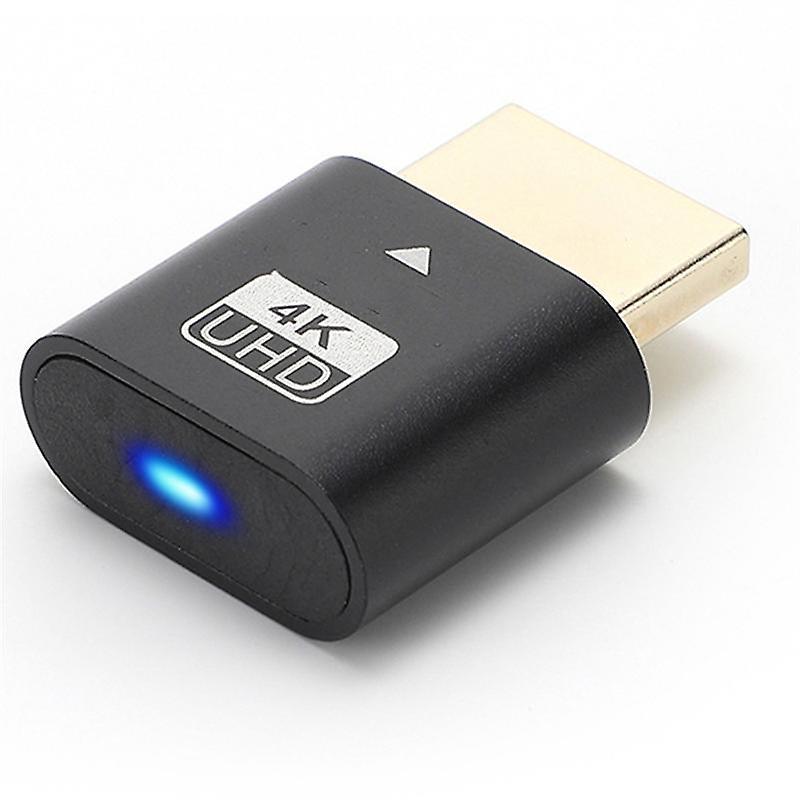 -Compatible 4K Dummy Plug with LED Light C
