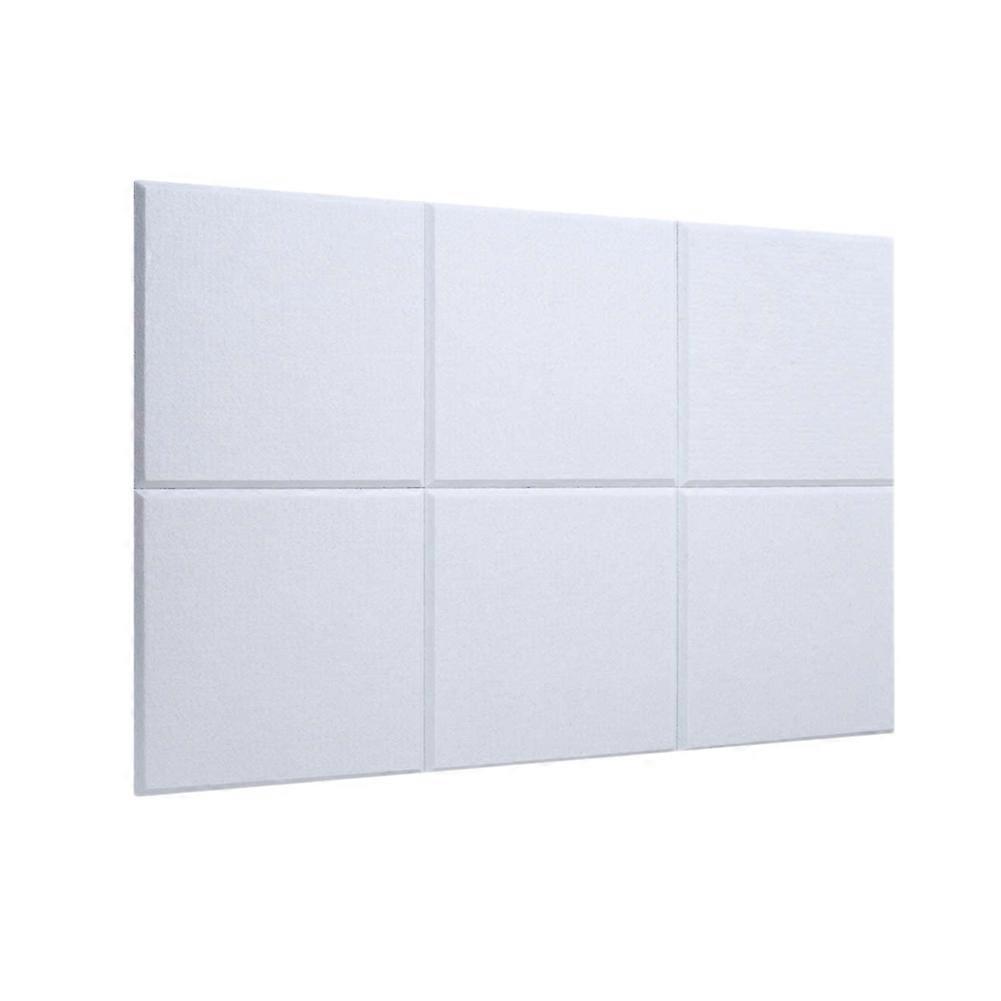 6 stk akustisk absorpsjonspanel 12 tommer x 12 tommer x 0,4 tommer lydisolert polstring for isolasjon for acou