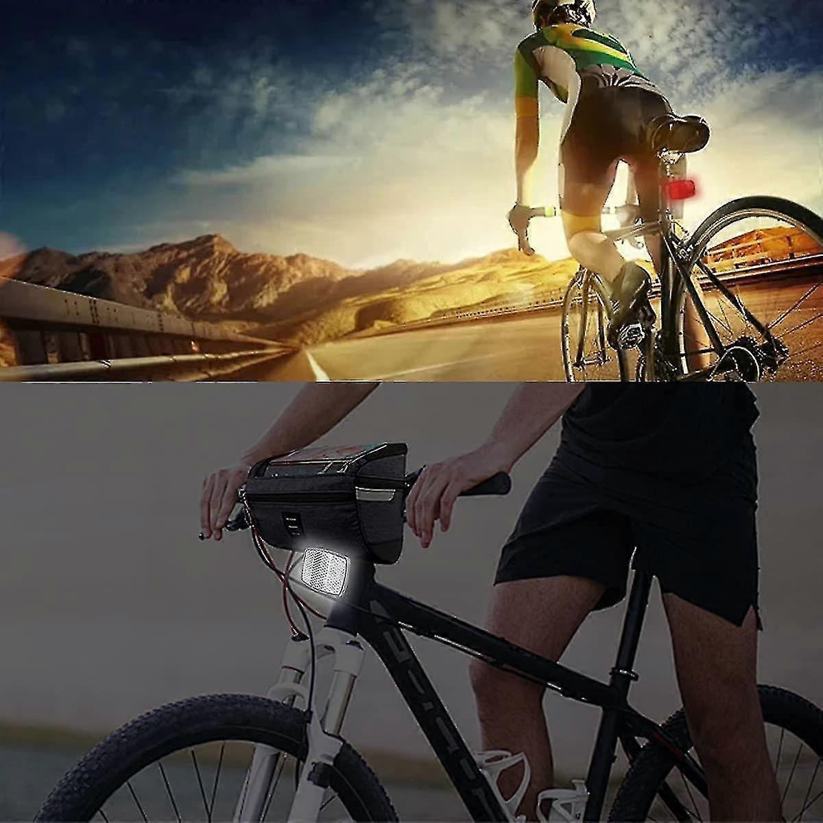 Juego De Reflectores Para Radios De Bicicleta - 17 Piezas, Incluye Reflectores Delanteros, Traseros Y Para Radios, Para Mayor Visibilidad Nocturna
