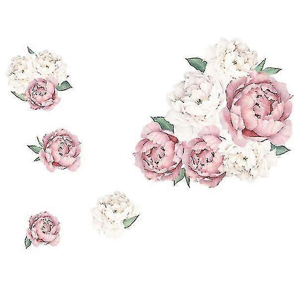 Peony Pattern , -, Sticker For Murals