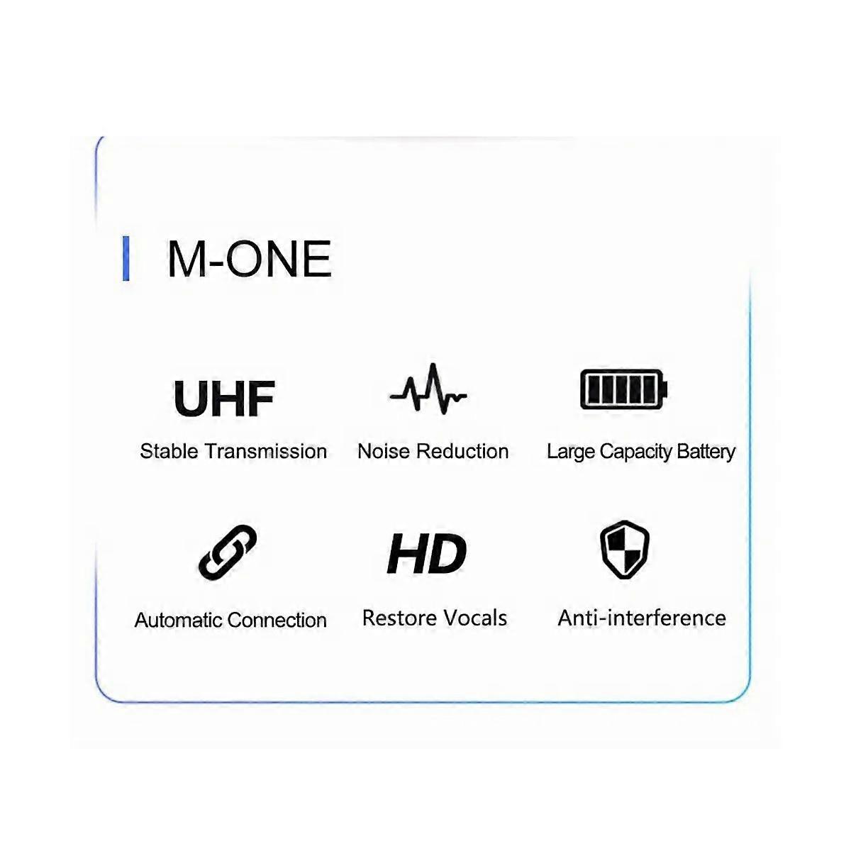 UHF Wireless Microphone Converter XLR Transmitter Receiver for Dynamic Microphone Guitar Receiver T