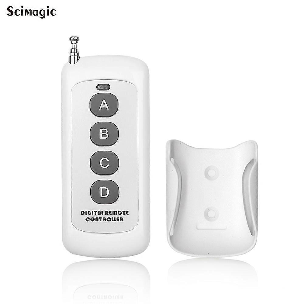 Long Range 433 Mhz Wireless Remote Control 433.92mhz 1527 Learning Code Garage Door Swing Gate Light Remote Control 4 Buttons