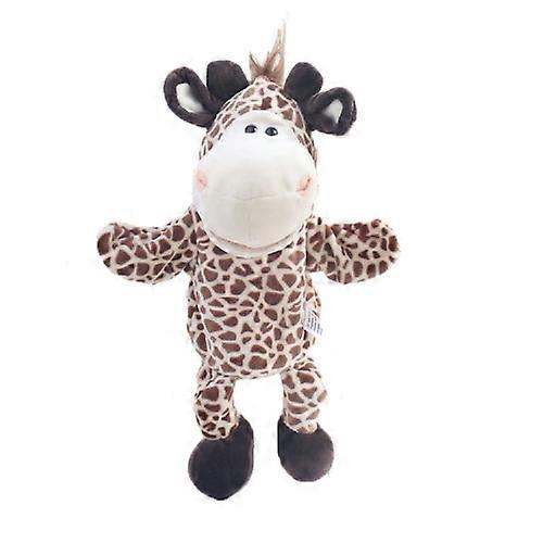 Toddler Cartoon Animal Plush Hand Puppet Toy Parent-Child Storytelling Props