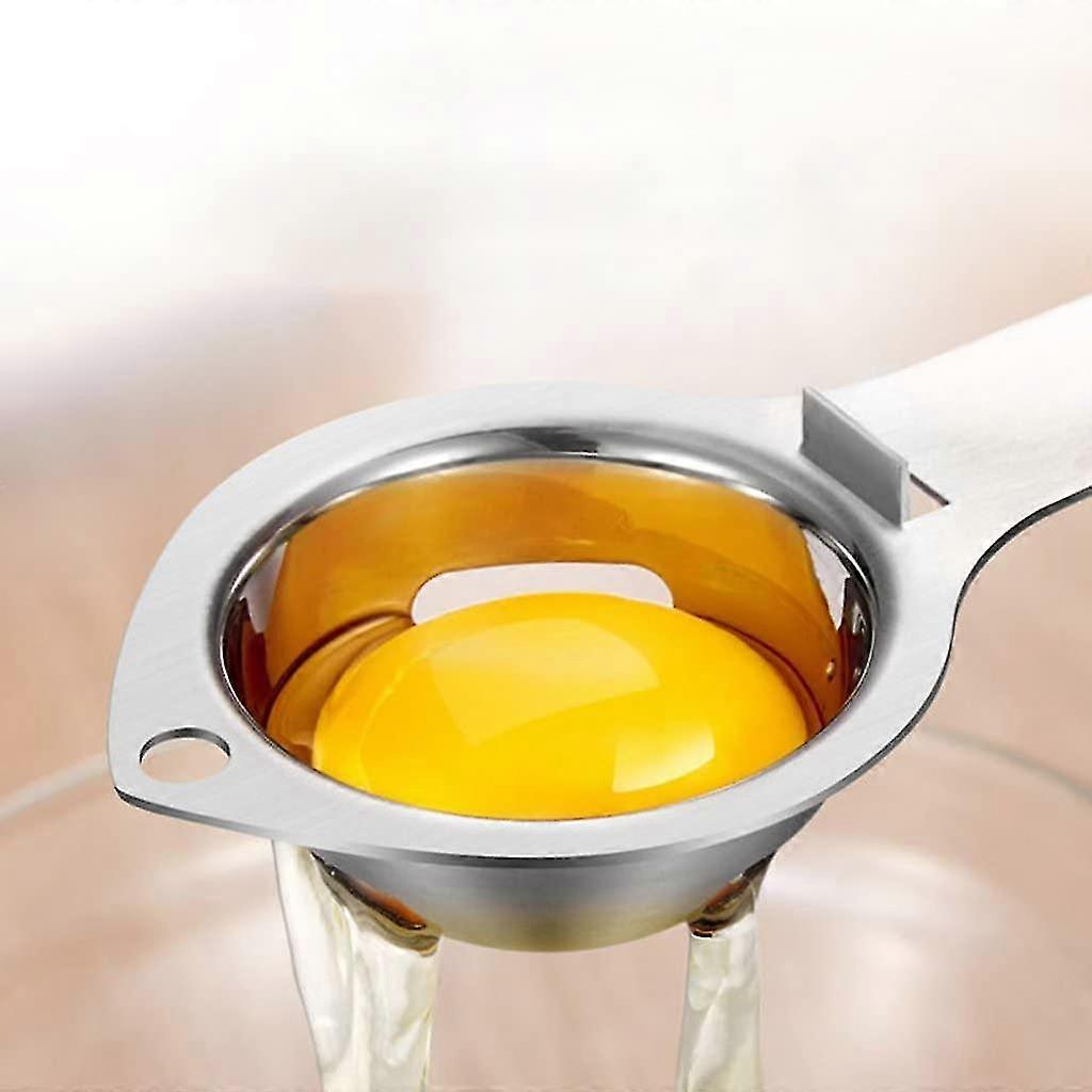 Stainless Steel Egg Separator Kitchen Gadget Egg Yolk White Separator