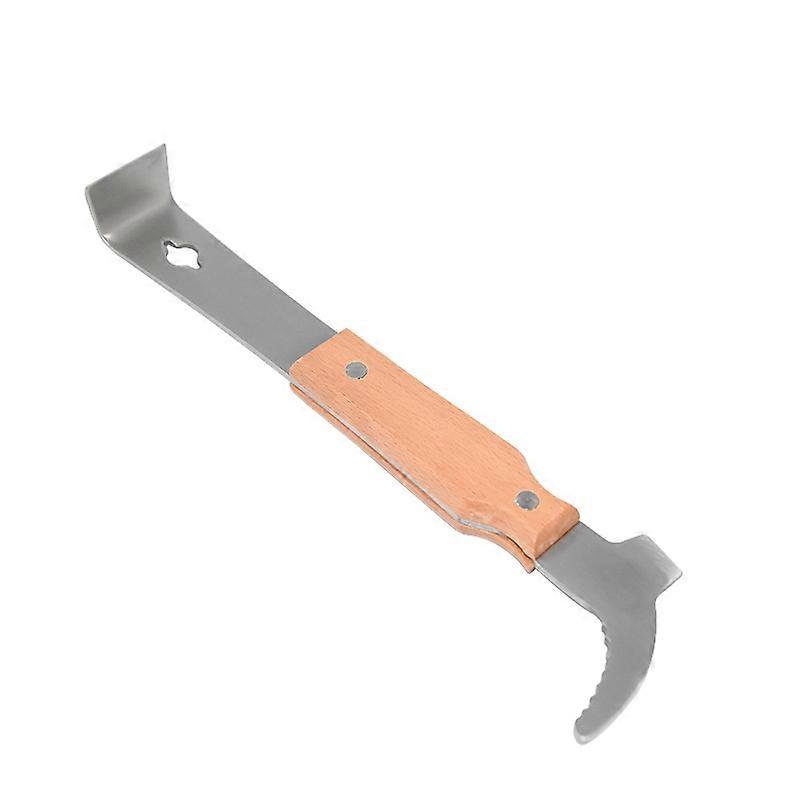 Stainless Steel Hive Scraper, 1PCS Hive Tool Beekeeping Scraper Tool Bee Hive Tool Scraper Hive Scraper Multifunction Beekeeping Tool Beehive Cleaning