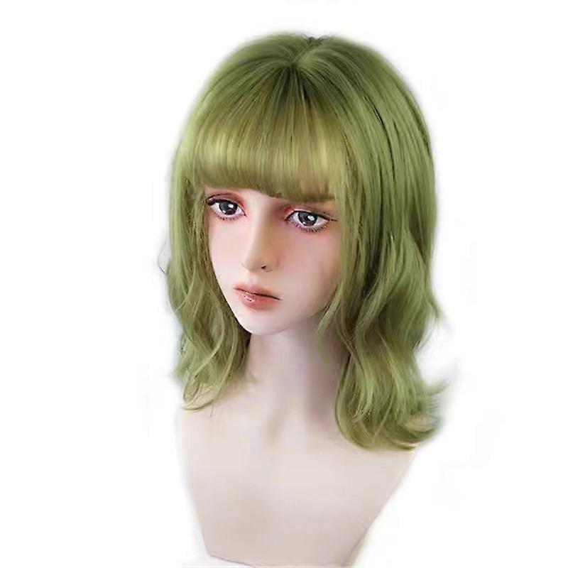Short Bob Green Wigs
