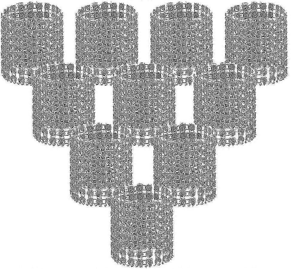 100pcs Napkin Rings, Silver Napkin Ring Clasp For Table Decoration, Wedding