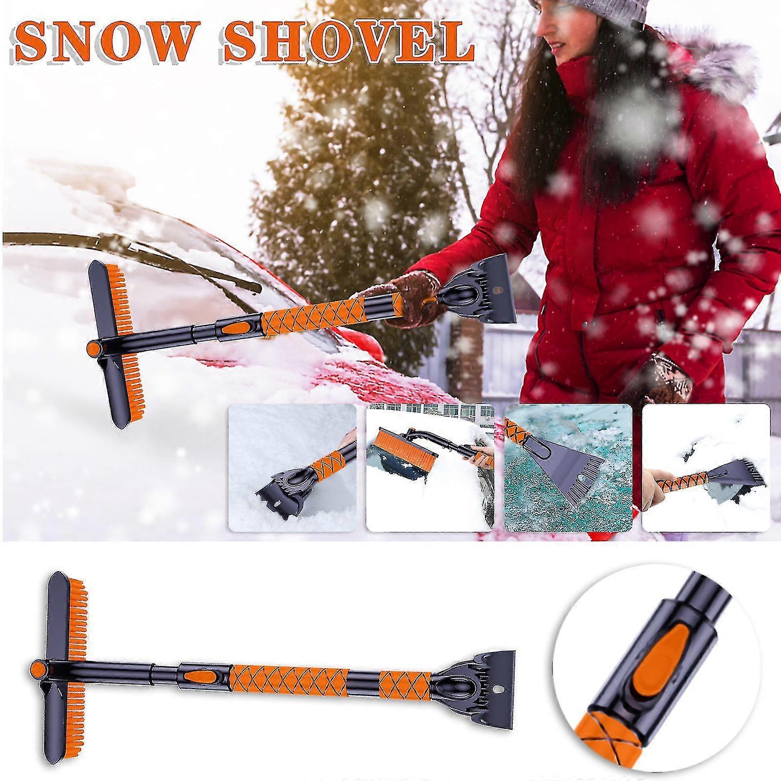 Vehicle Mounted Retractable Snow Removal Shovel Multifunctional Vehicle Mounted Snow Removal Shovel Brush