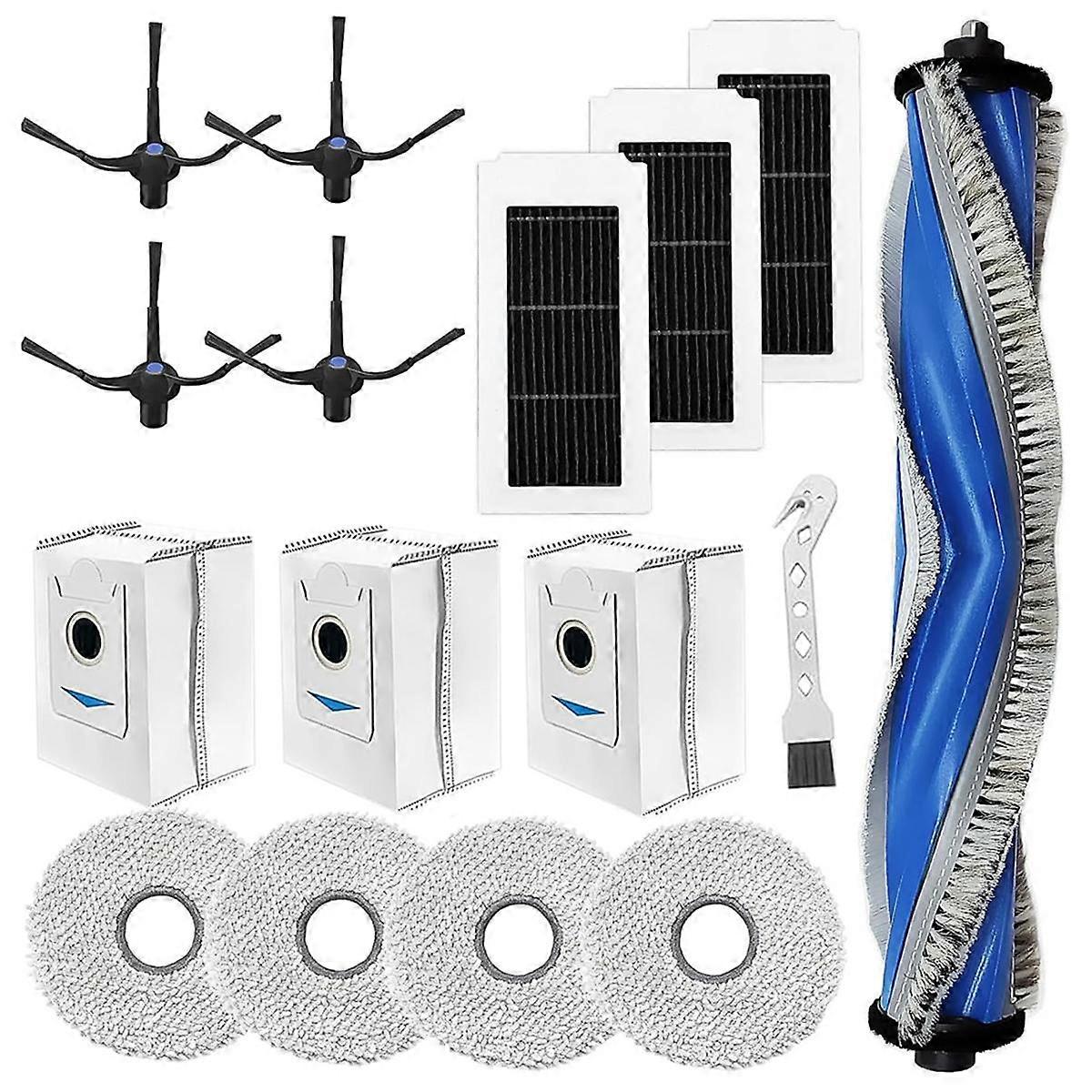 For X5 Omni / X5 Pro Vacuum Cleaner Replacement Part Main Side Brush Hepa Filter Mop Cloth Dust Bag