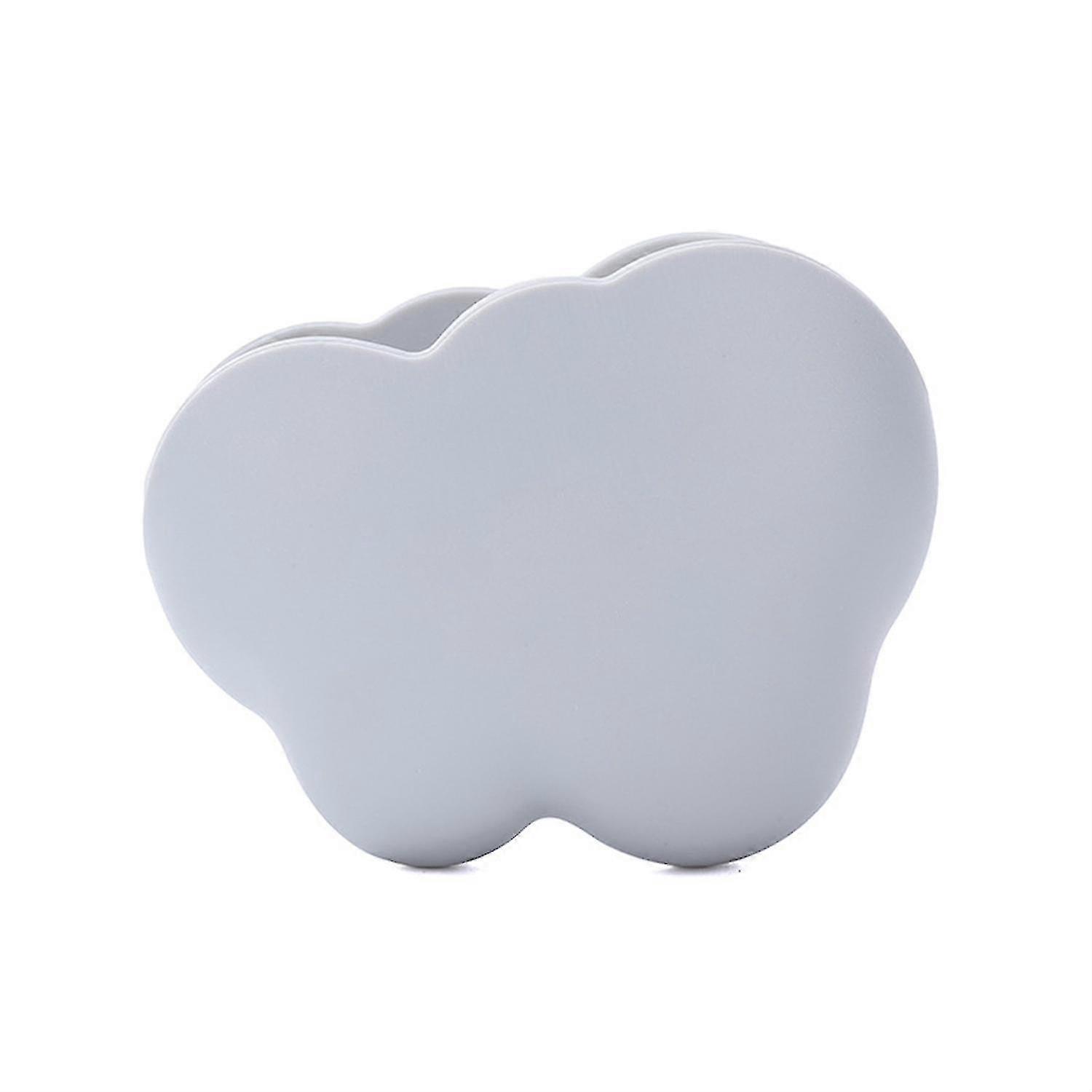 Storage Box Wall Mounted Self Adhesive Plastic Cloud Shape Hanging Empty Remote Control Holder House