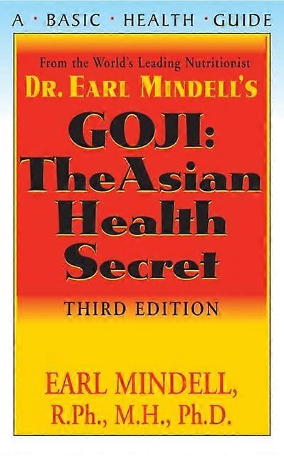 Goji by Earl Mindell Hardback Book