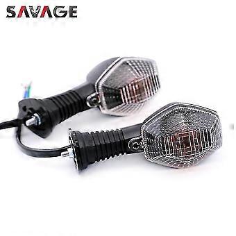 Amber LED Motorcycle Turn Signal Indicator Blinker Lights For Suzuki DRZ400SM – 14-LED Set