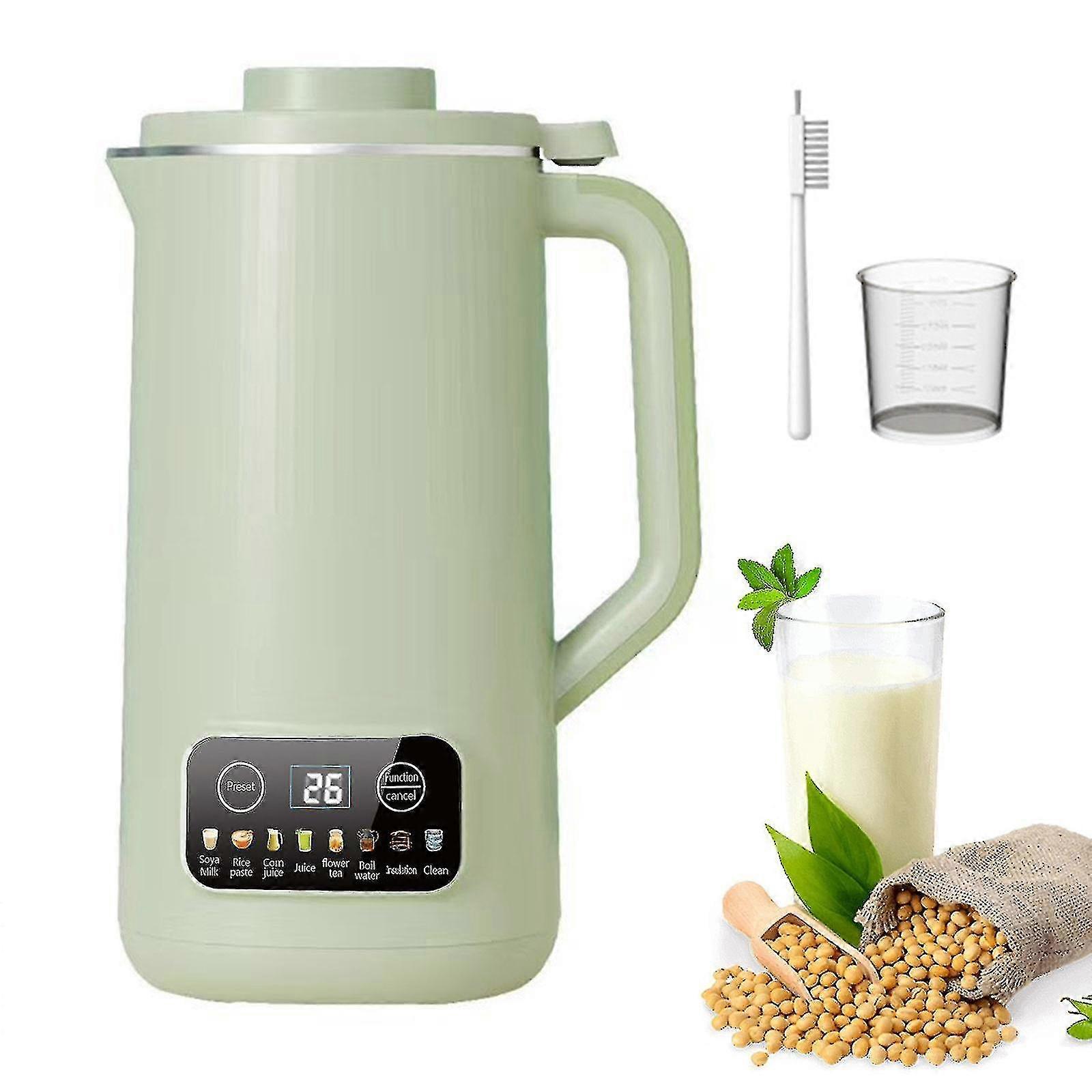 20 Oz Automatic Soy Milk Machine Multi-functional Nut Milk Maker with Delay Start/Warm Keep/Self-cleaning