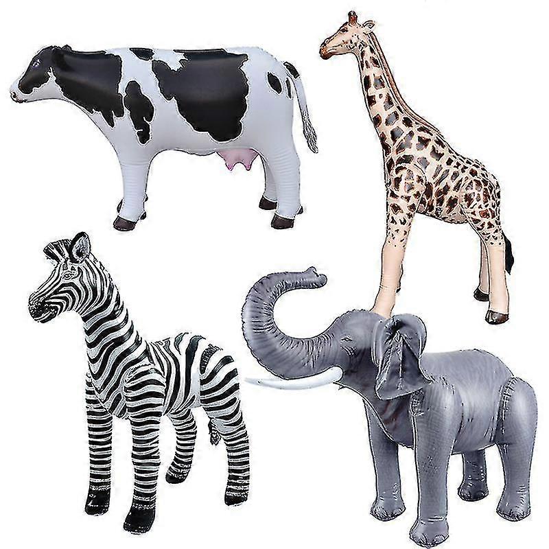 Pvc Inflatable Giraffe Giant Balloon Easter Rabbit Animals Elephant Kids Gift