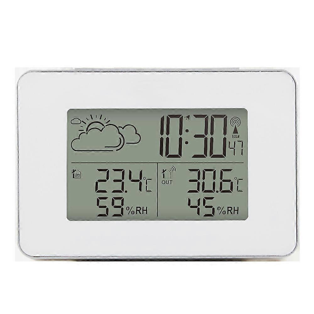 Multifunctional weather clock electronic alarm clock