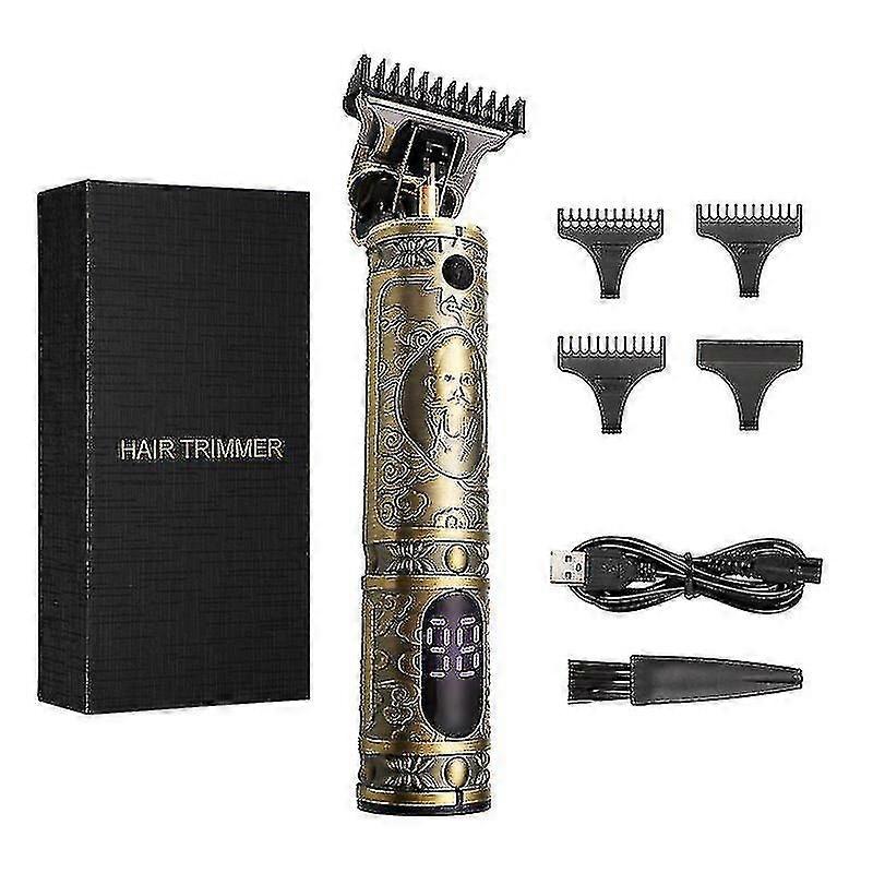 Professional men's hairdresser, zero gap cordless hairdresser, professional hairdressing and beauty set
