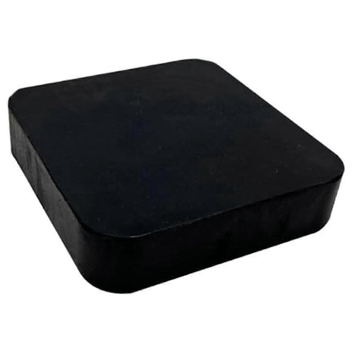 Bloco de borracha, 4 x 4 x 1 polegadas, ferramenta de joalheria para joias e estamparia