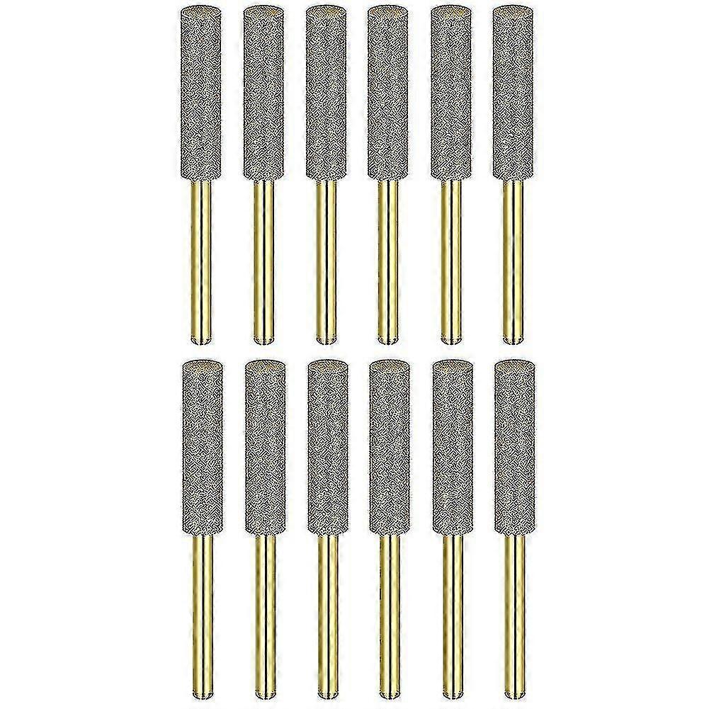 Diamond Chainsaw Sharpener 1/8" Shank, Pack Of 12 (7/32" / 5.5mm)
