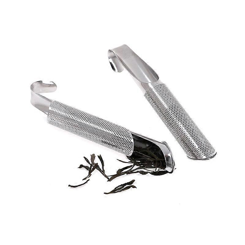 1 x Stainless steel loose tea infuser stick strainer filter diffuser herbal loose