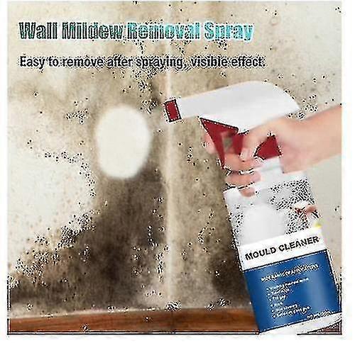 Mildew Cleaner Foam - Deodorant Decontamination Spray for Effective Mildew Removal