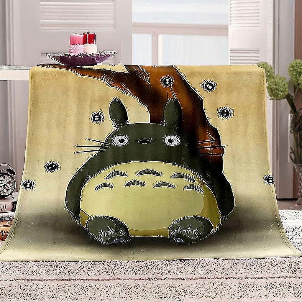 Fluffy Blankets For Couch And Bed 3D Anime Cat Print Fleece Throw Blanket, Cozy Fuzzy Blanket For Sofa Bed Couch Single ids10952