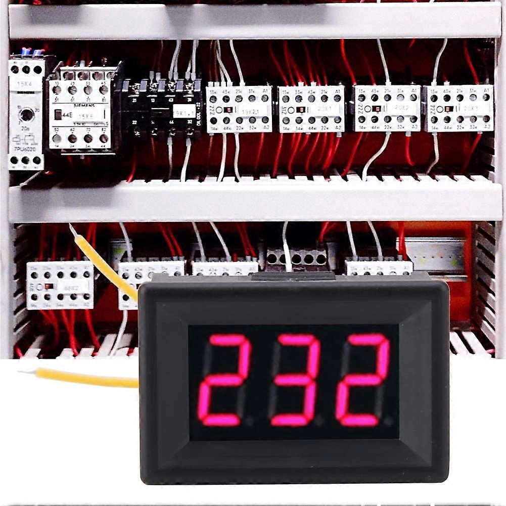1pc Digital 0.36 LED Display Voltmeter AC Voltage Meter Panel 70-380V