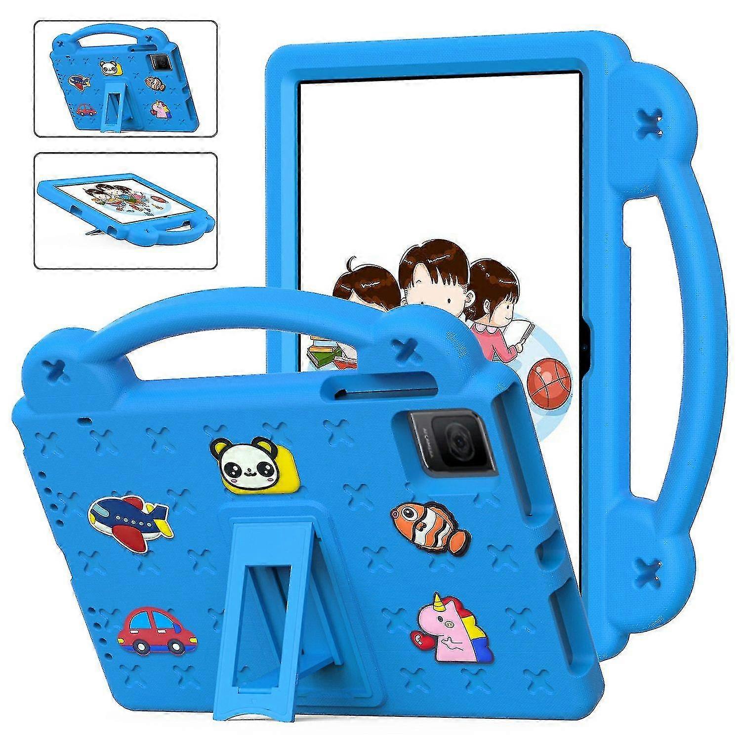 For TCL Tab 10 Gen 2 / T-Mobile REVVL Tab Case EVA søte mønstre Tablet Cover og håndtak