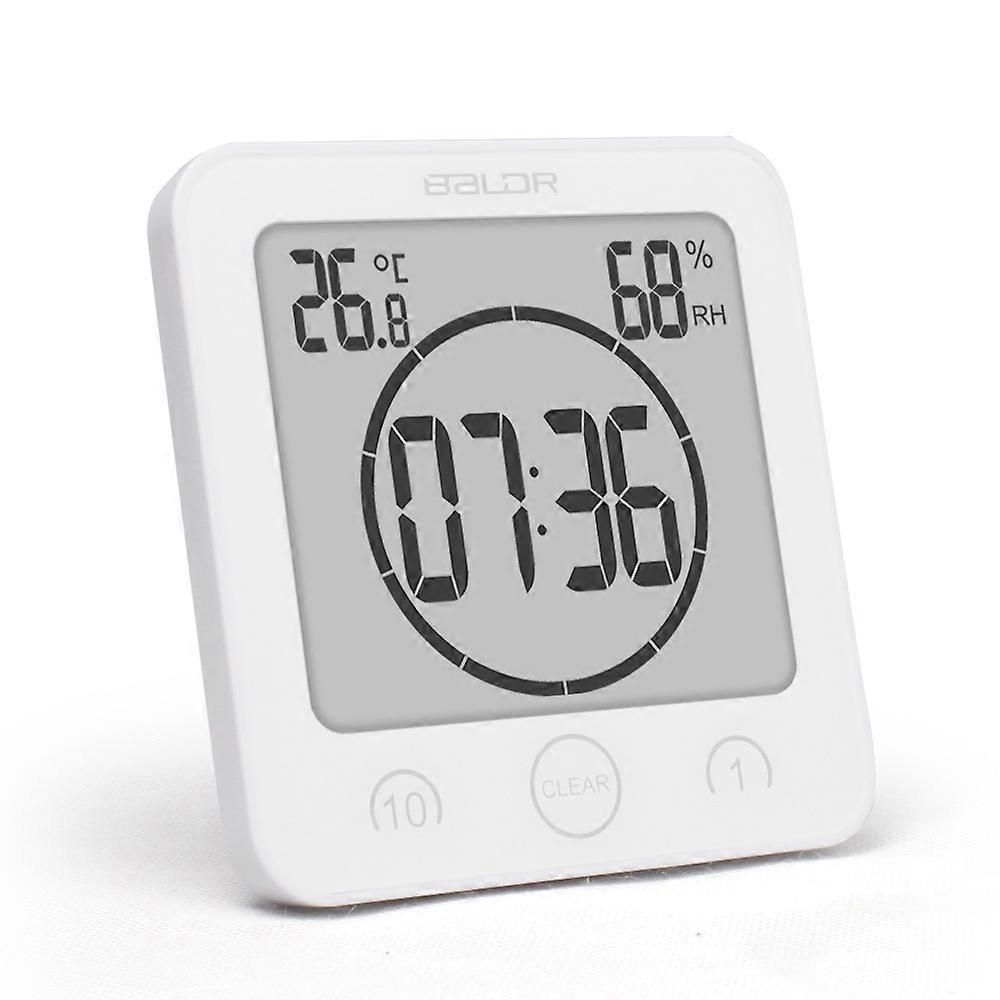 Bathroom Clock, Shower Timer Alarm Digital Clocks , Waterproof Timer