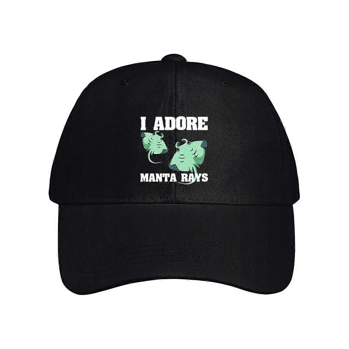 Jeg elsker Manta Rays baseballcaps