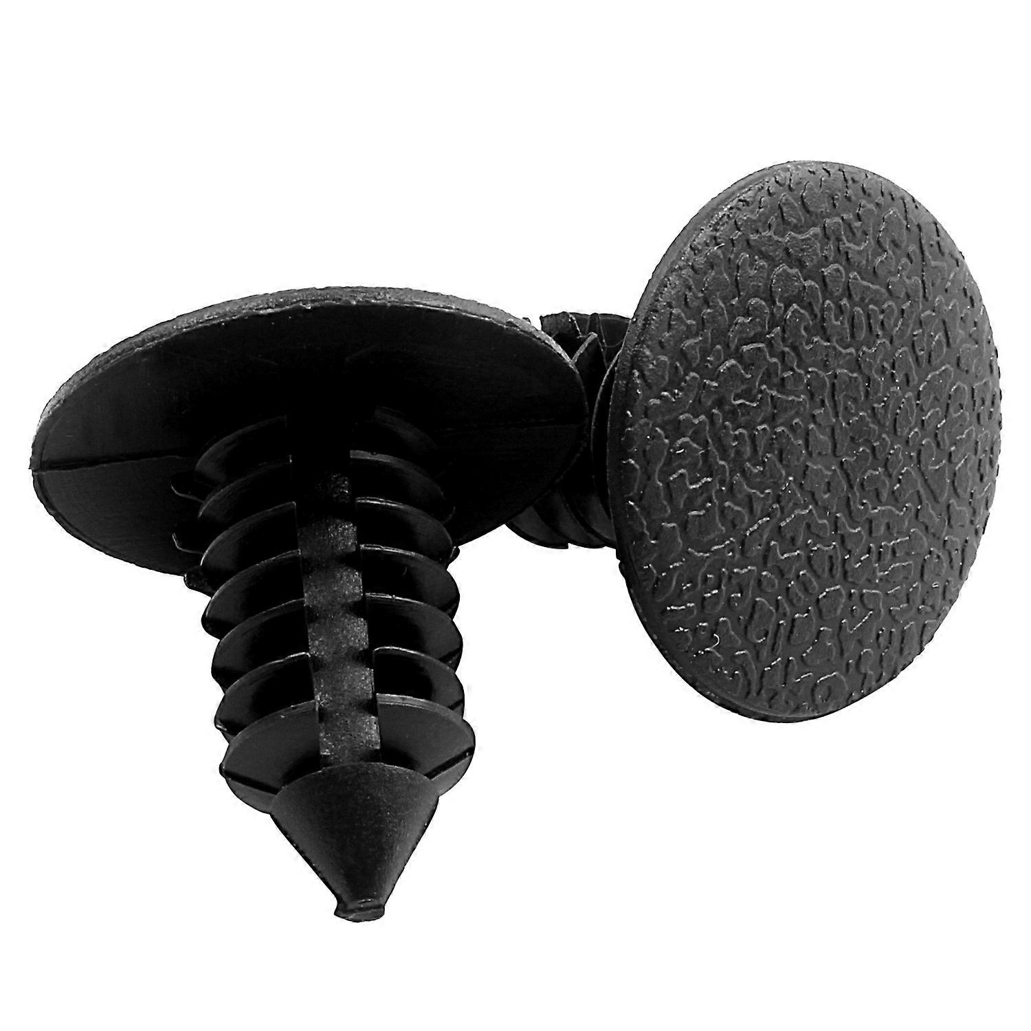 30pcs 9mm x 8mm Hole Plastic Car Tree Clips Rivets Retainer